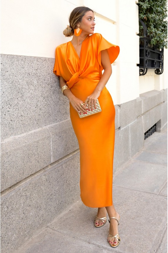 Vestido Koning naranja